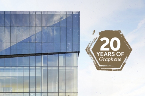 Exterior of the National Graphene Institute.