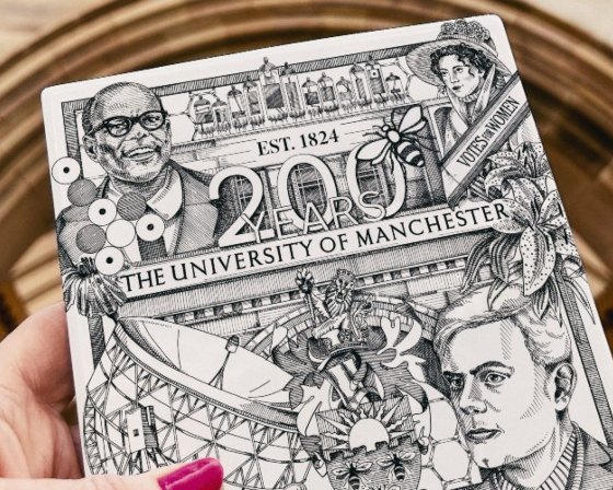The Sculpts' bicentenary design.